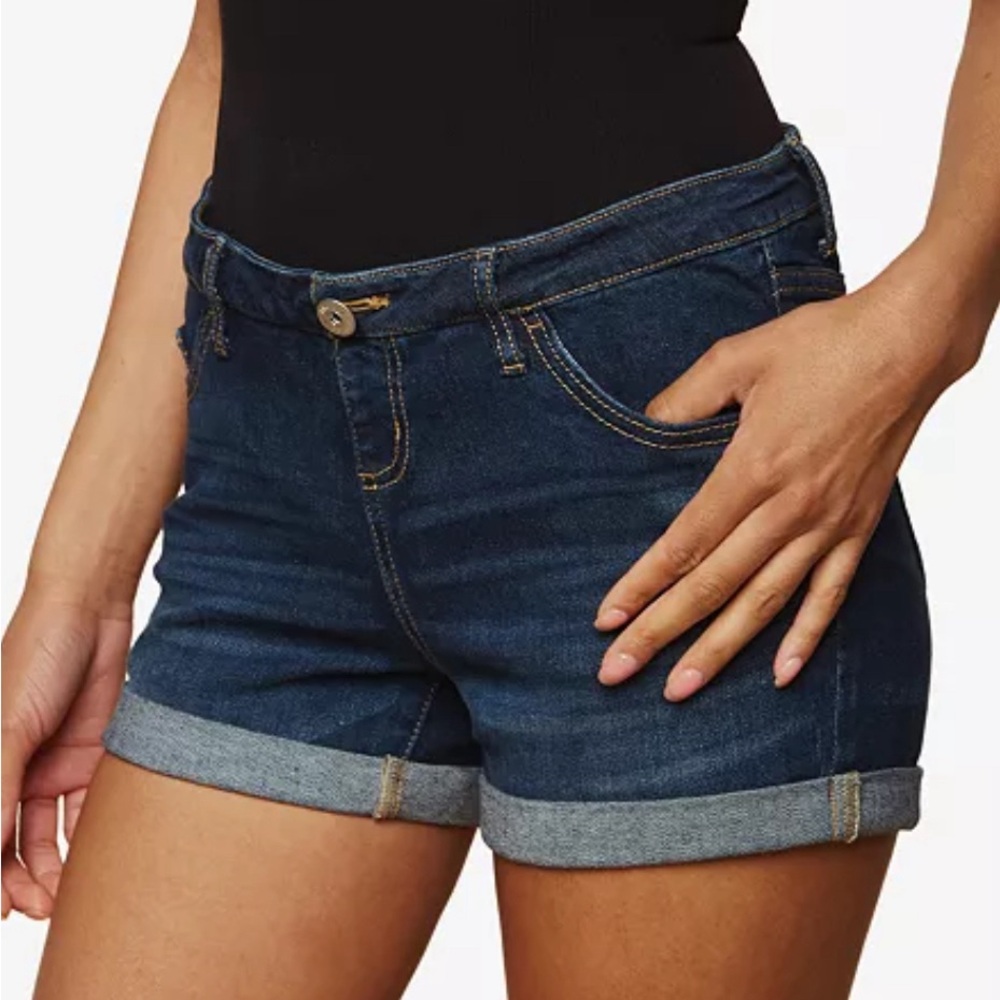 Motherhood Bounceback Collection Maternity Jean Shorts Small